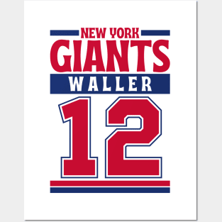 New York Giants Waller 12 Edition 3 Posters and Art